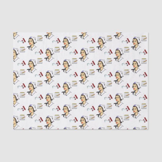 Zierpapier-Krankenpflege Seidenpapier (Vorderseite)