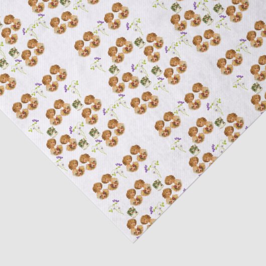 Zierpapier Seidenpapier (Ausschnitt)