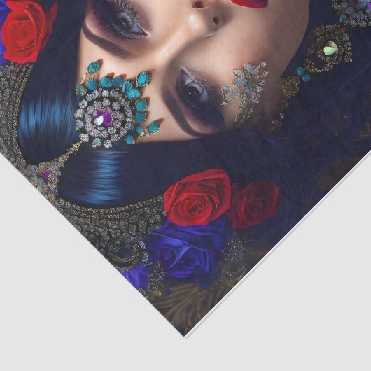 Zierpapier Seidenpapier (Ausschnitt)