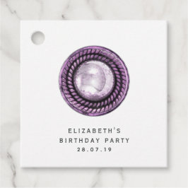 Zierpearen und Spitzen Geschenkanhänger