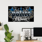 Zierpolizist Poster (Heimbüro)