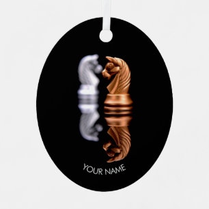 Zierschach Ornament Aus Metall