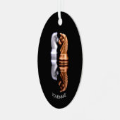 Zierschach Ornament Aus Metall (Vorderseite links)