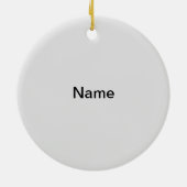 Zierschmuck für Tastatur Keramik Ornament (Hinten)