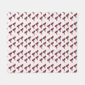 Zierschotte Fleecedecke (Vorderseite (Horizontal))