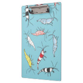 Ziershrimp Hobby Clipboard Klemmbrett (Links)