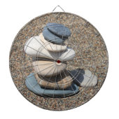 Ziersteine Dartscheibe (vorne)