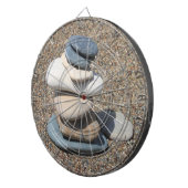 Ziersteine Dartscheibe (Vorderseite rechts)