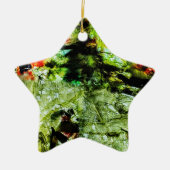Zierstern, Abstrakte Sterne-Dekoration Keramik Ornament (Vorne)