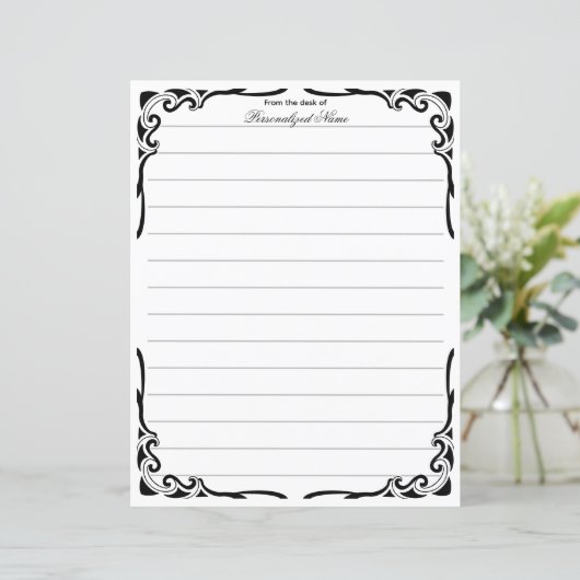 Ziertanzblatt (Stehend Vorderseite)