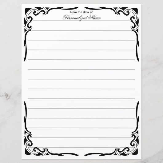 Ziertanzblatt (Vorderseite)