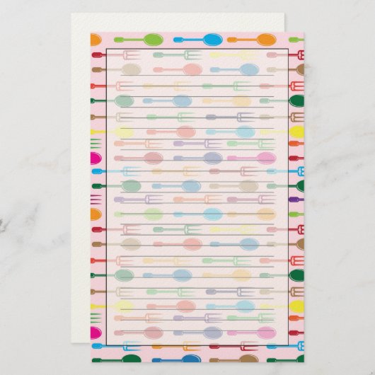 Ziertextur Briefpapier (Vorne/Hinten)