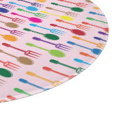 Ziertextur Schneidebrett (Ecke)