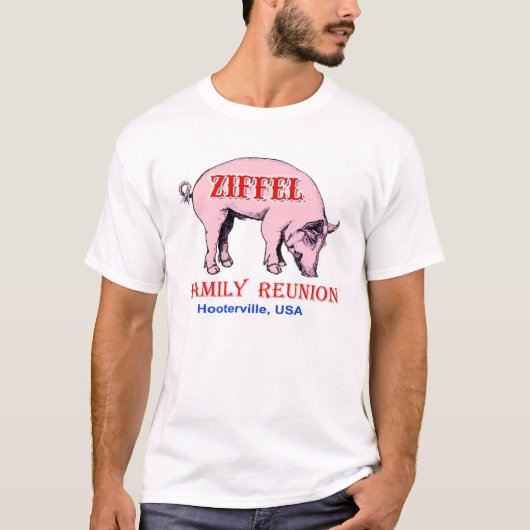 Ziffel Familien-Wiedersehen T-Shirt (Vorderseite)