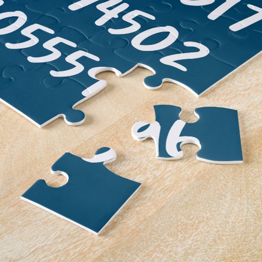 Ziffern der Pi 3.14-Math-Nummern Puzzle (Seite)