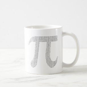 Ziffern des Pi Kaffeetasse
