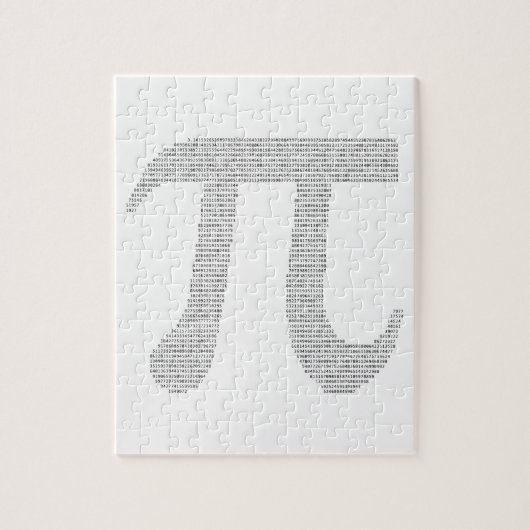Ziffern des Pi Puzzle (Vertikal)
