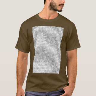 Ziffern des Pi T-Shirt