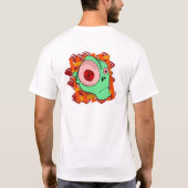 Ziffern-Text 2 T-Shirt (Rückseite)