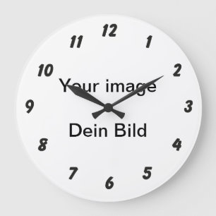 Ziffernblatt für Wanduhr
