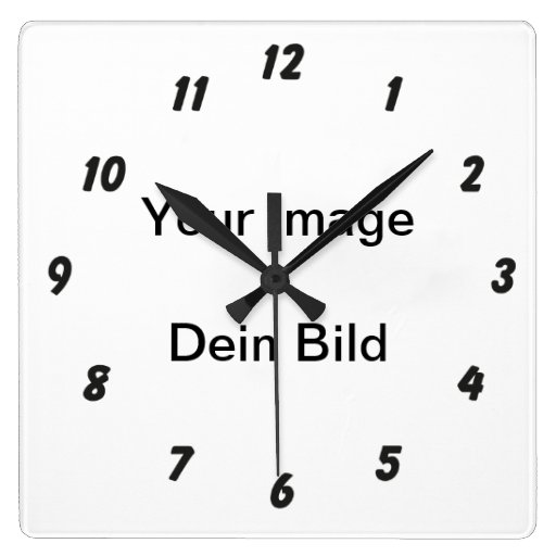 Ziffernblatt für Wanduhr | Zazzle