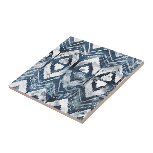 Ziffernextraktion - Geometrisch Fliese (Seite)