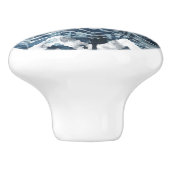 Ziffernextraktion - Geometrisch Keramikknauf (Seitenansicht)