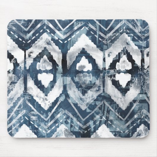 Ziffernextraktion - Geometrisch Mousepad (Vorne)