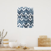 Ziffernextraktion - Geometrisch Poster (Küche)