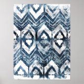 Ziffernextraktion - Geometrisch Poster (Vorne)