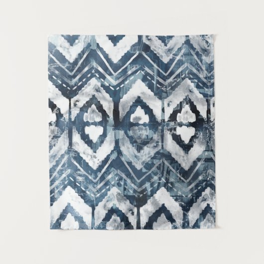 Ziffernextraktion - Geometrisch Wandteppich (Vorderseite)