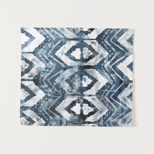 Ziffernextraktion - Geometrisch Wandteppich (Vorderseite (Horizontal))