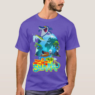 Zig Adventures and Sharko GamesFunny T-Shirt