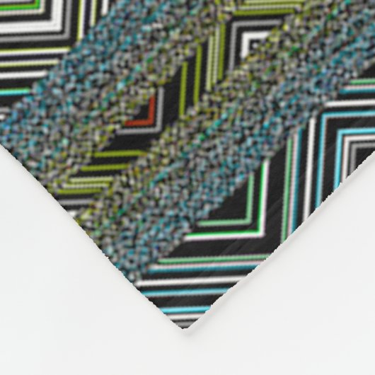 ZIG, DER IM 6. UNIVERSUM ZAGGING IST FLEECEDECKE (Ecke)