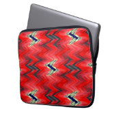 Zig mein Zag... Laptopschutzhülle (Vorderseite Links)