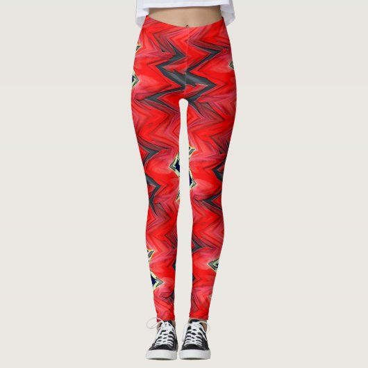 Zig mein Zag... Leggings (Vorderseite)