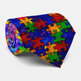 ZIG-SÄGE-PUZZLESPIEL KRAWATTE