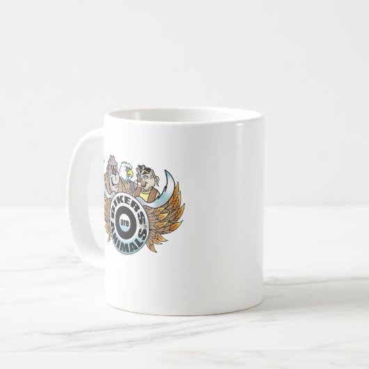 Zig u. Zag - Radfahrer sind Tiere © Tasse (Vorderseite Links)