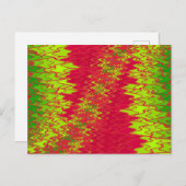 ZIG ZAG 10 Postkarte (Vorne/Hinten)