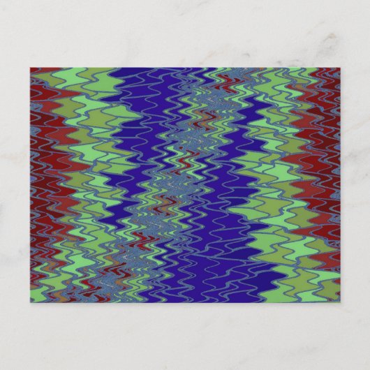 ZIG ZAG 12 Postkarte (Vorderseite)