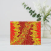 ZIG ZAG 13 Postkarte (Stehend Vorderseite)