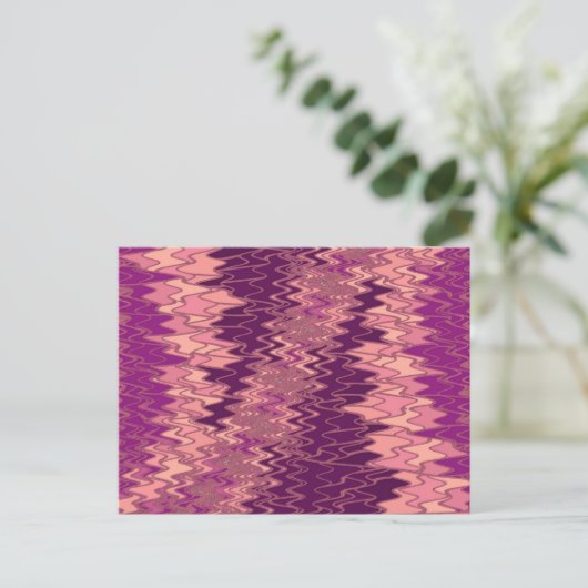 ZIG ZAG 14 Postkarte (Stehend Vorderseite)