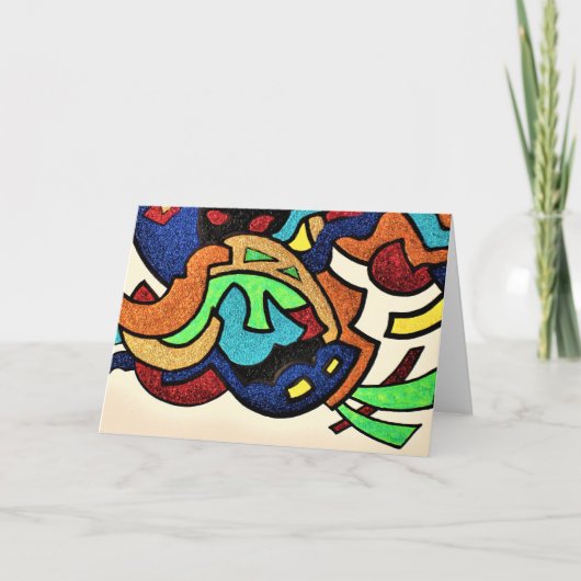 '' ZIG ZAG 3 '' KARTE (Vorderseite)