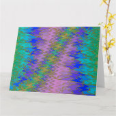 ZIG ZAG 4 KARTE (Gelbe Blume)