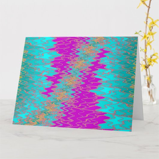 ZIG ZAG 6 KARTE (Gelbe Blume)