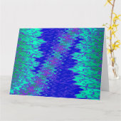 ZIG ZAG 9 KARTE (Gelbe Blume)