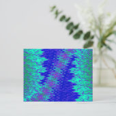 ZIG ZAG 9 Postkarte (Stehend Vorderseite)