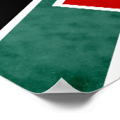 Zig Zag Angles 4 Poster (Ecke)