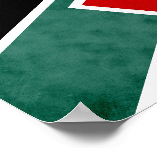 Zig Zag Angles 4 Poster (Ecke)