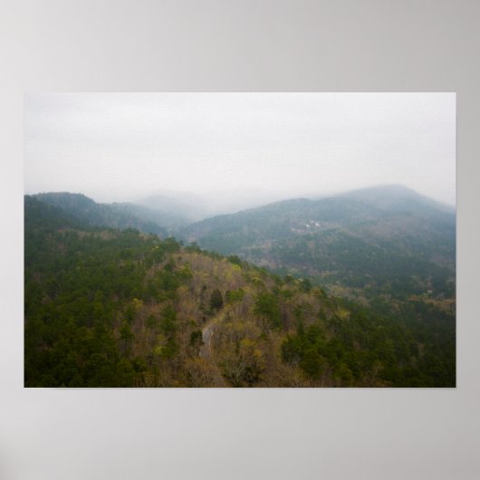Zig Zag-Berge, Arkansas Poster (Vorne)